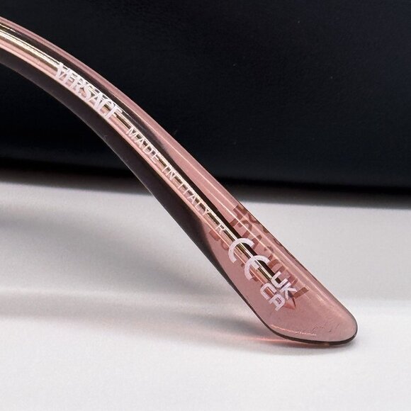 NEW VE2267 1000/7V VERSACE SUNGLASSES SILVER PINK VE2267 10007V main image 4
